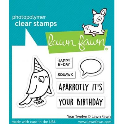Lawn Fawn Clear Stamps - Year Twelve
